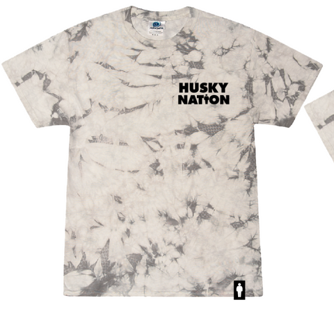 Husky Nation Logo (Silver Crystal Wash)